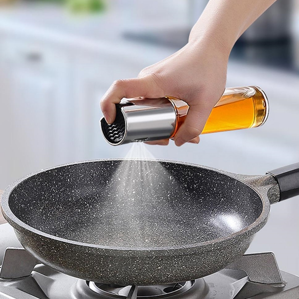 2 Spray Pulverizador Vidro Borrifador Azeite Vinagreessenciais De Cozinha Promoções